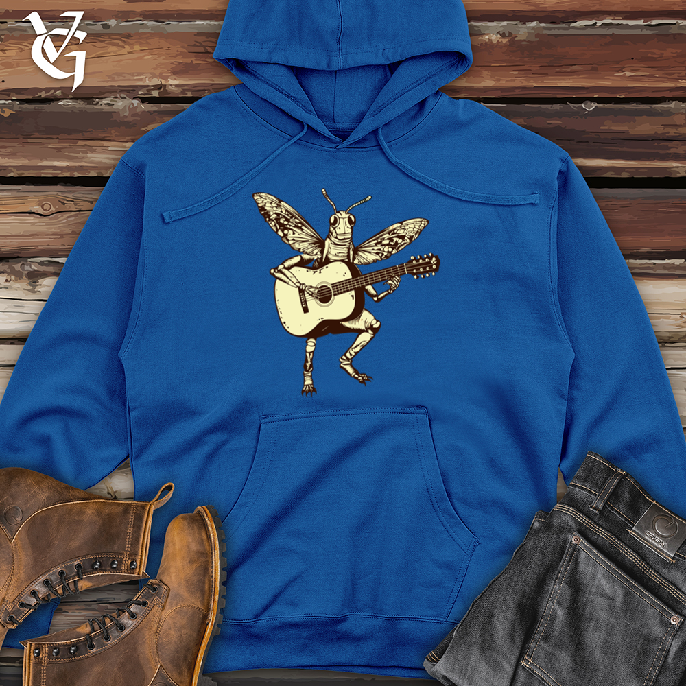 Viking Goods Grasshopper Melody Meadow Strings Midweight Hooded Sweatshirt Royal / L