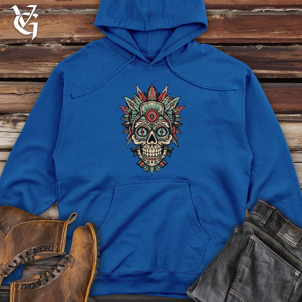 Viking Goods Mystic Tribal Remains Midweight Hooded Sweatshirt Royal / L