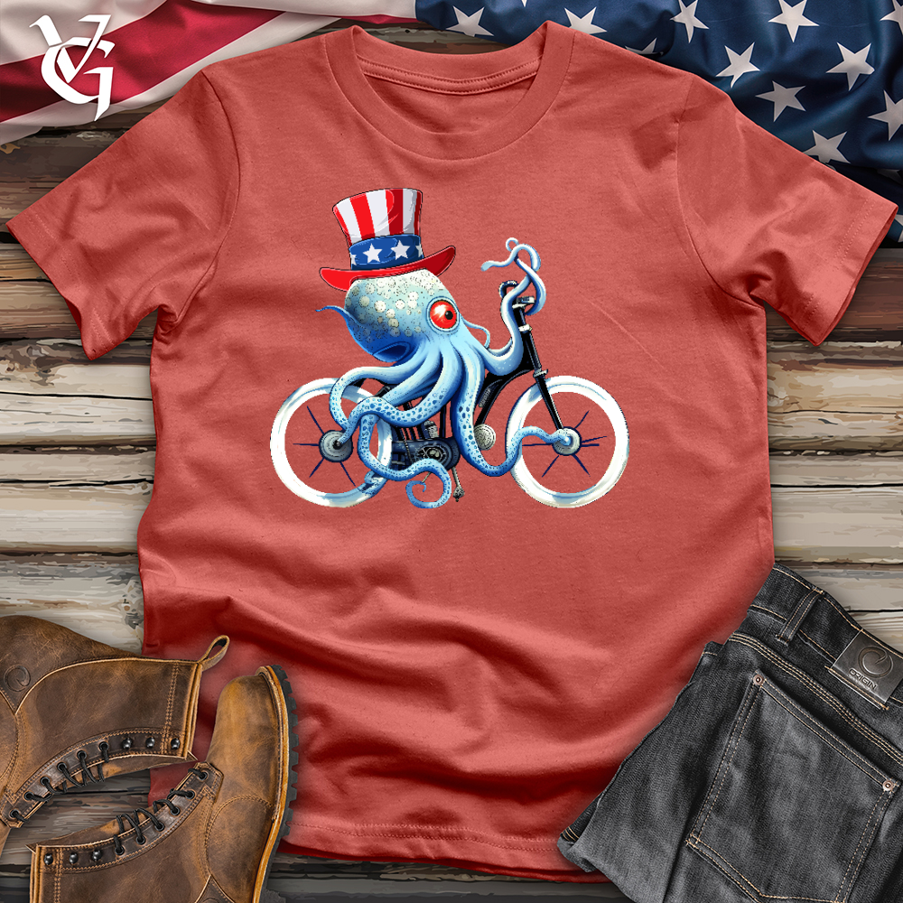 Viking Goods American Octobike Cotton Tee Rust / L