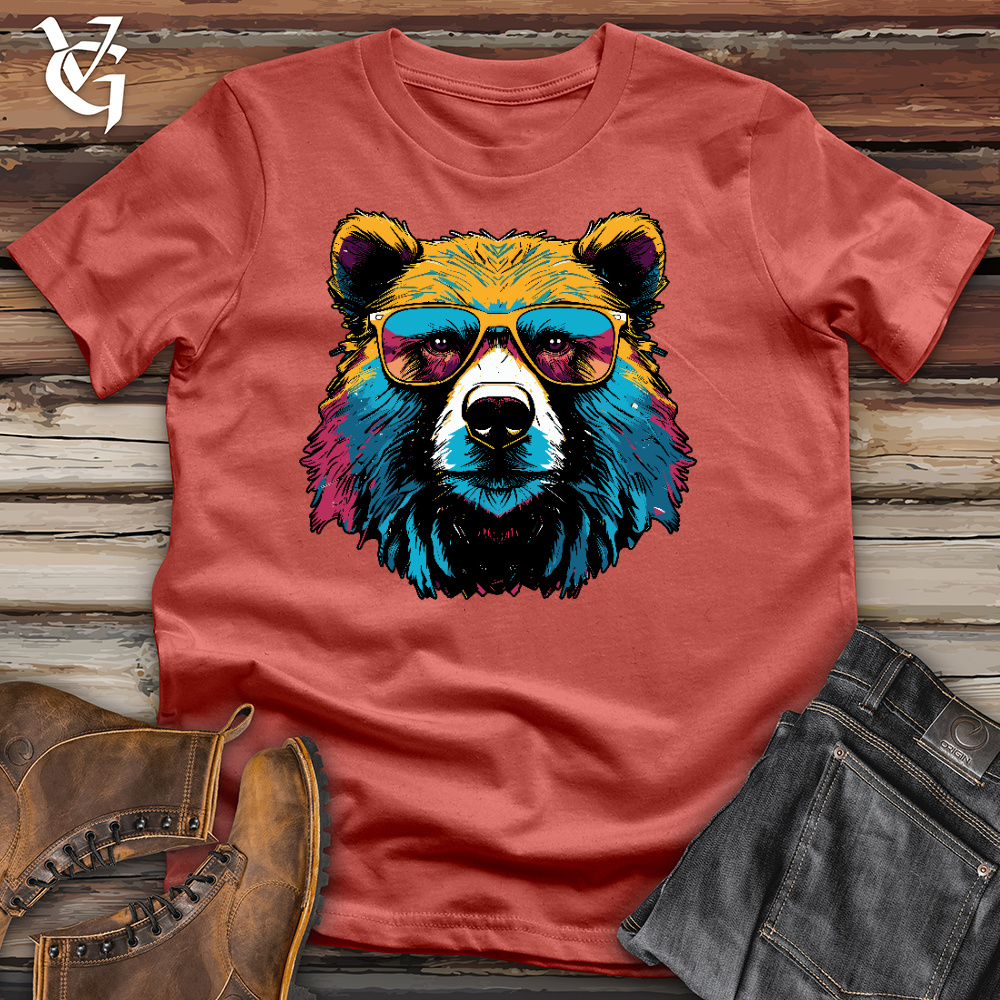 Viking Goods Bear Ballin Cotton Tee Rust / L