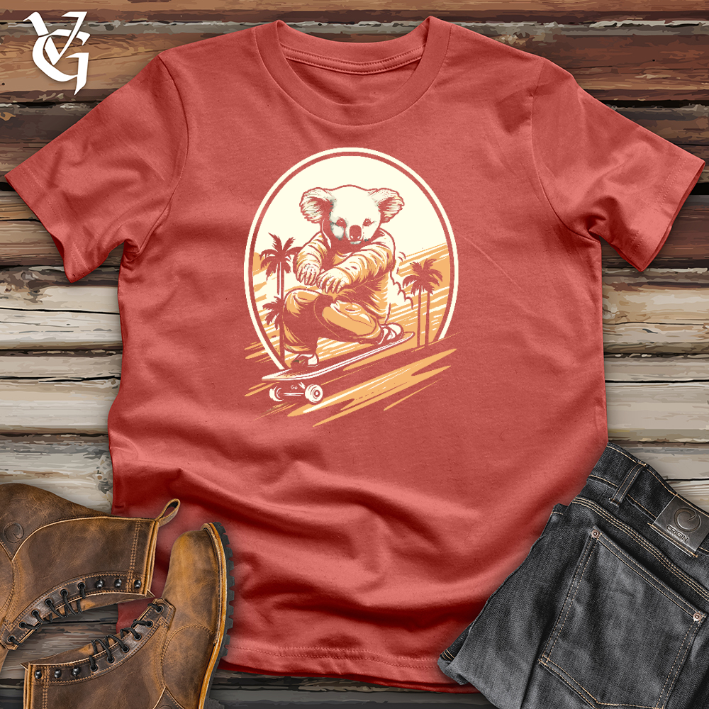 Viking Goods Cool Koala Cotton Tee Rust / L