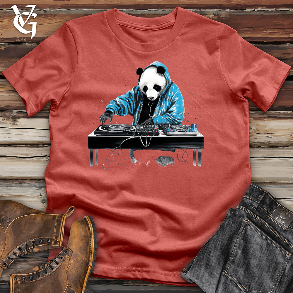 Viking Goods Dj Panda Cotton Tee Rust / L