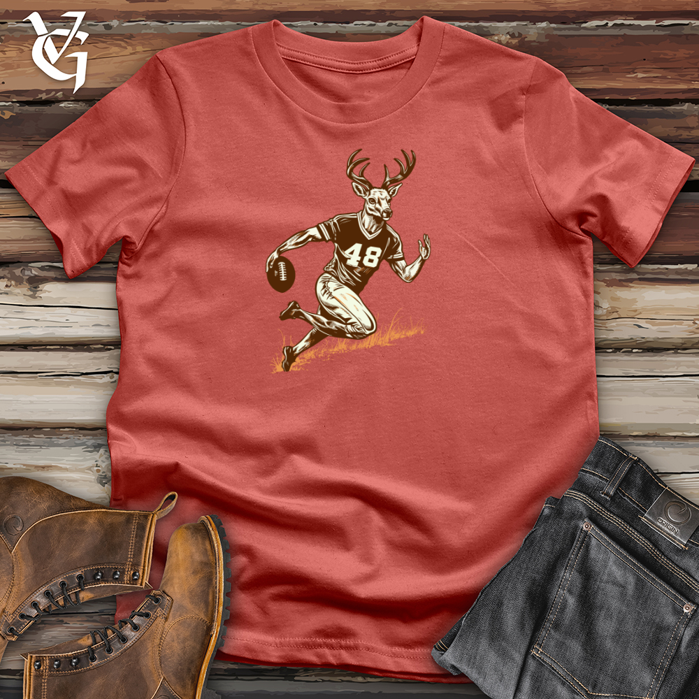 Viking Goods Gridiron Stag Cotton Tee Rust / L
