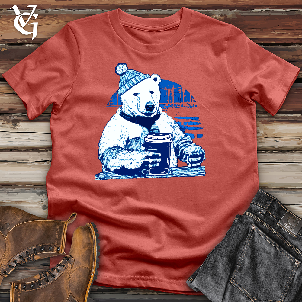 Viking Goods Polar Bear Break Cotton Tee Rust / L