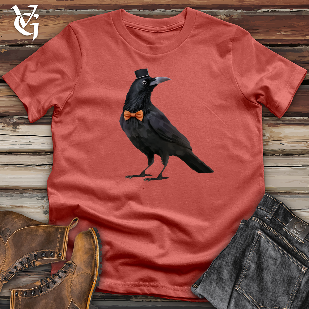 Viking Goods Raven Bowtie Cotton Tee Rust / L