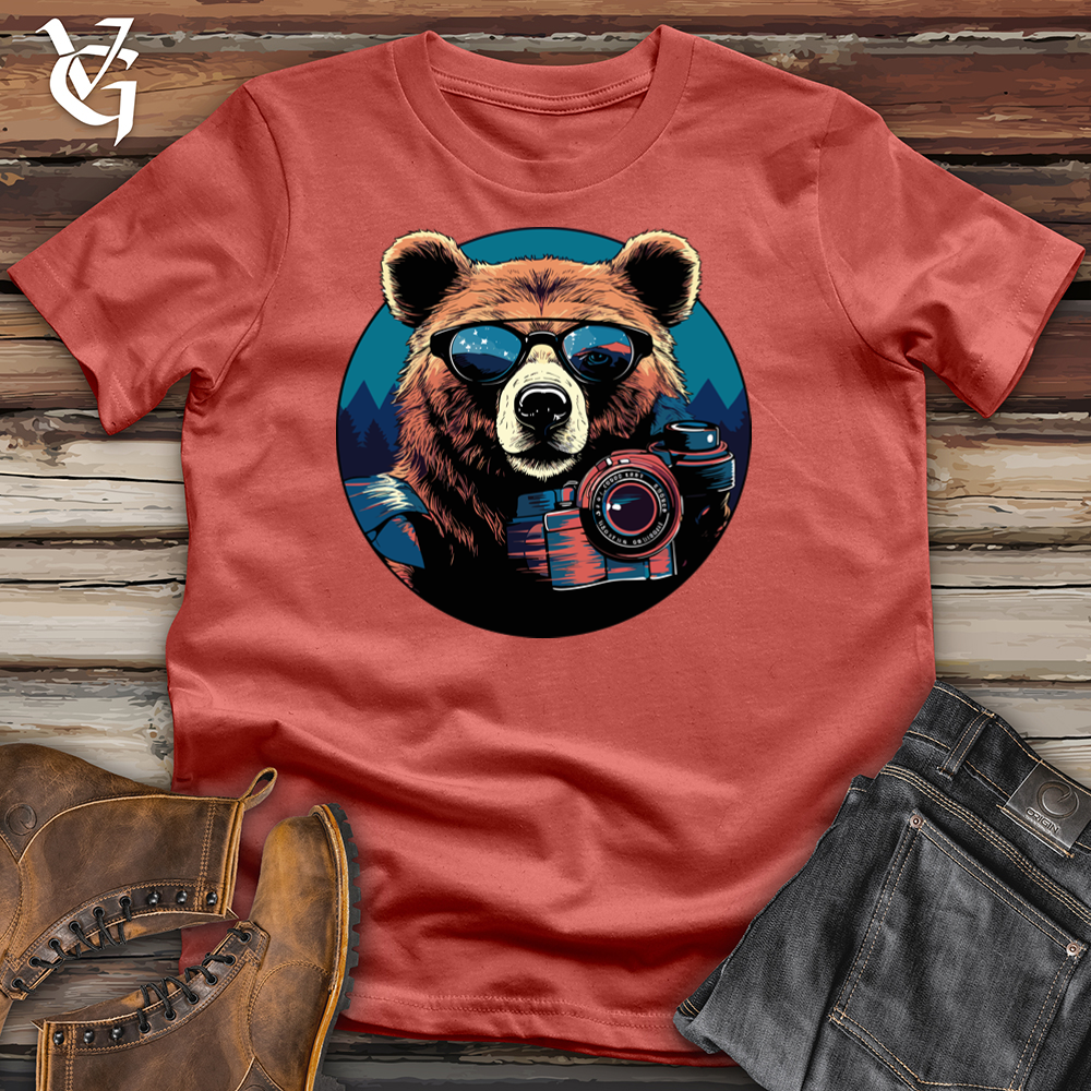 Viking Goods Snapshot Sun Bear Cotton Tee Rust / L
