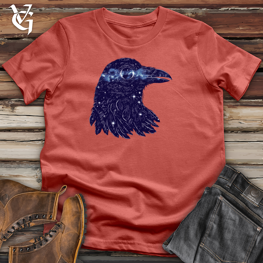 Viking Goods Stellar Raven Mystery Cotton Tee Rust / L