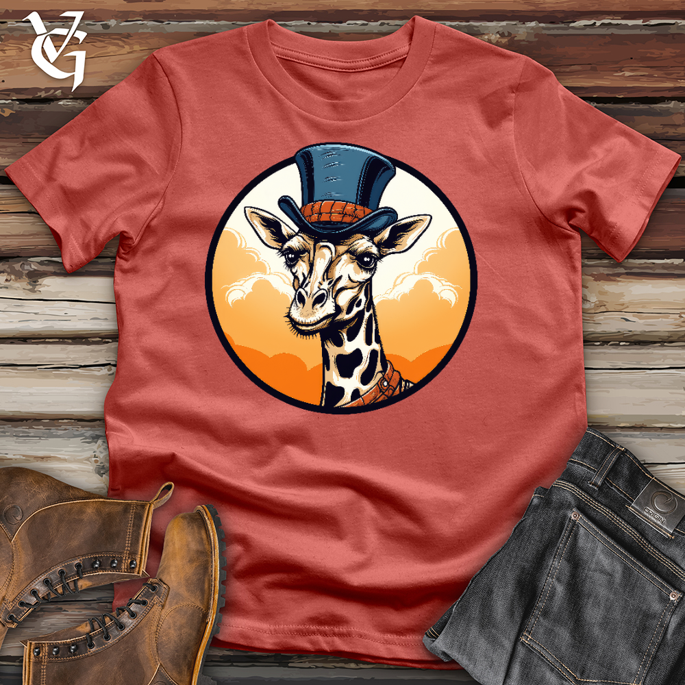 Viking Goods Top Hot Giraffe Cotton Tee Rust / L