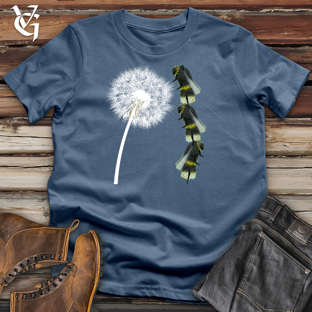 Viking Goods Team Bee Cotton Tee Steel Blue / L