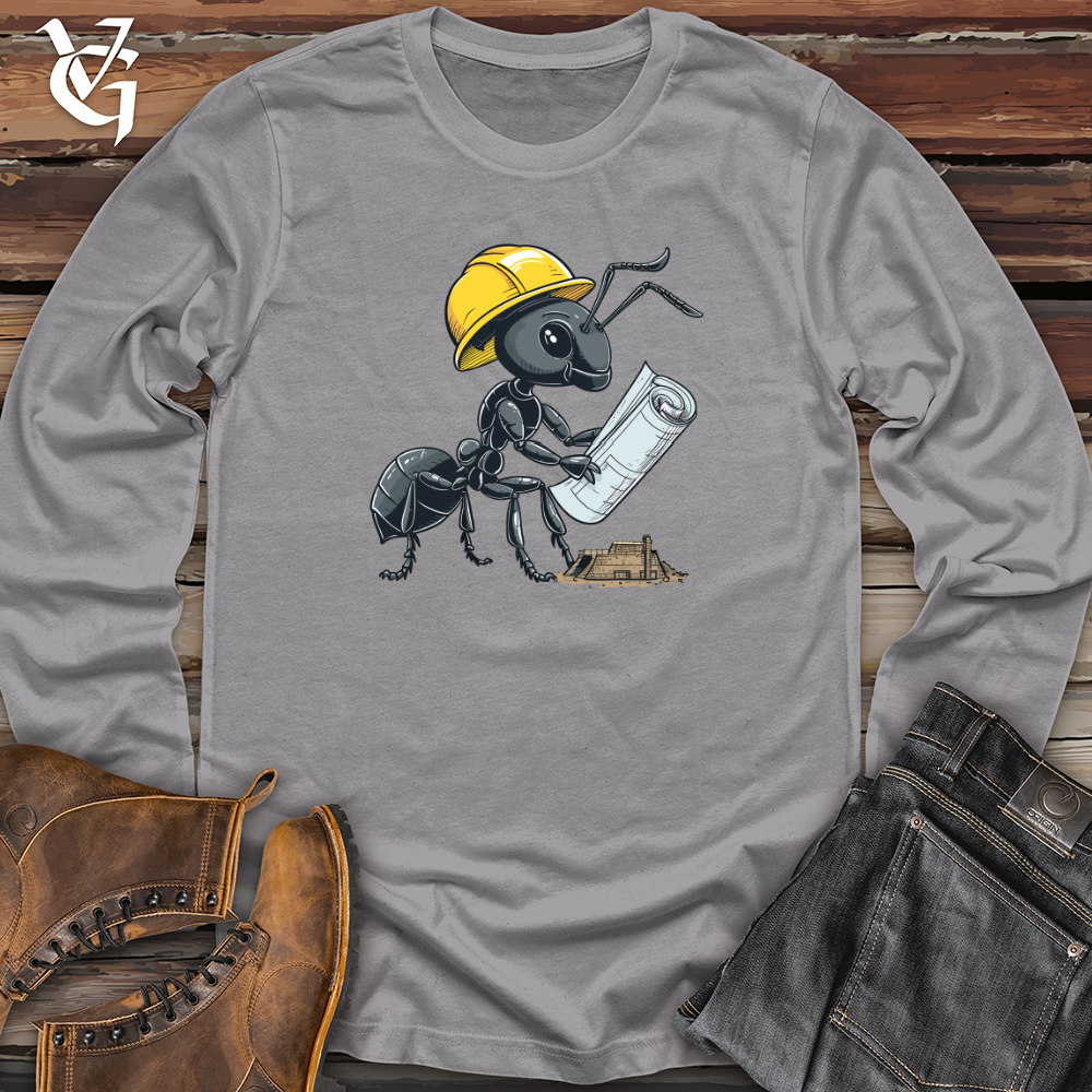Viking Goods Ant Construction Planner Long Sleeve Storm / L
