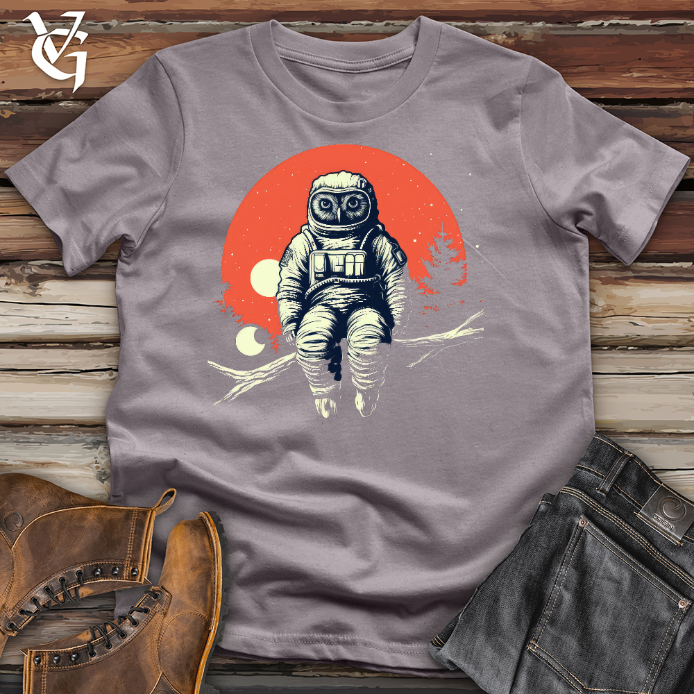 Viking Goods Astronaut Owl Cotton Tee Storm / L