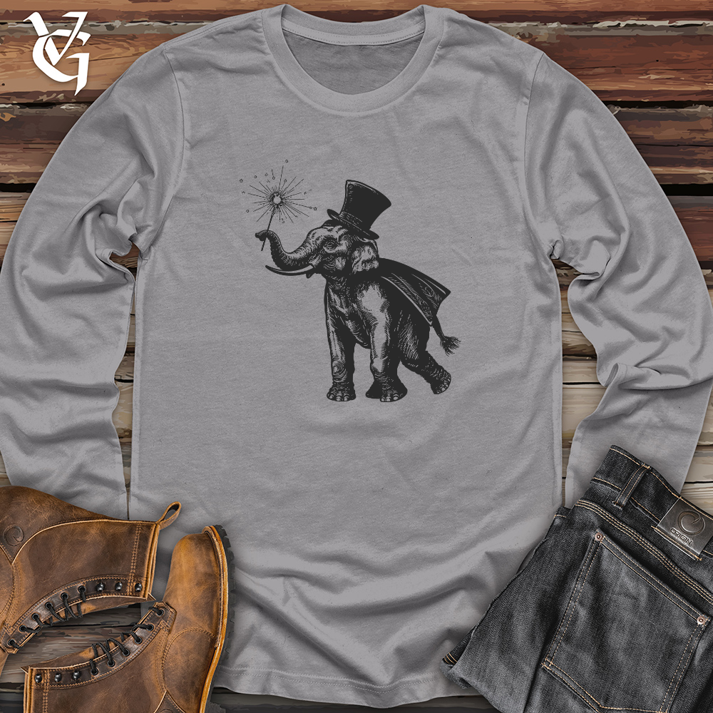 Viking Goods Elephant Sparkler Celebration Long Sleeve Storm / L