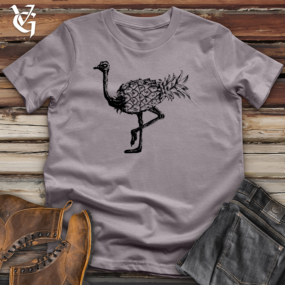 Viking Goods Pineapple Ostrich Cotton Tee Storm / L