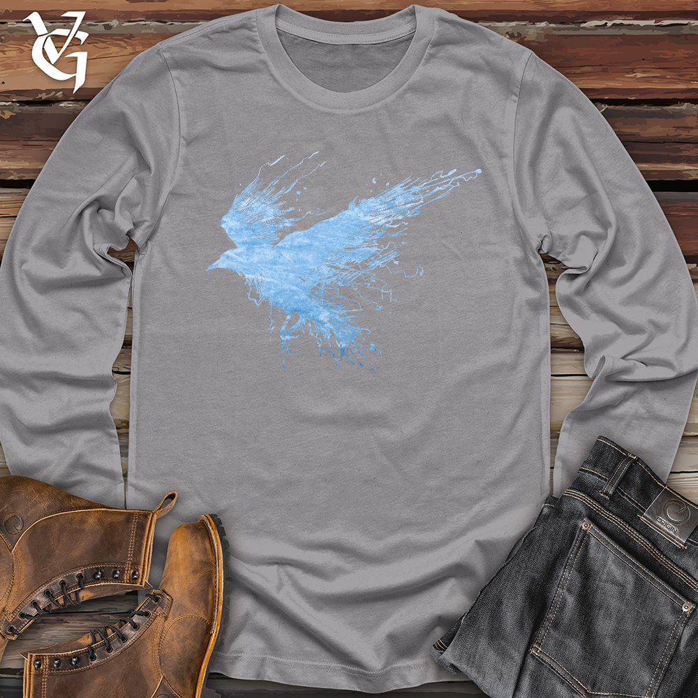 Viking Goods Smokey Winter Raven Long Sleeve Storm / L