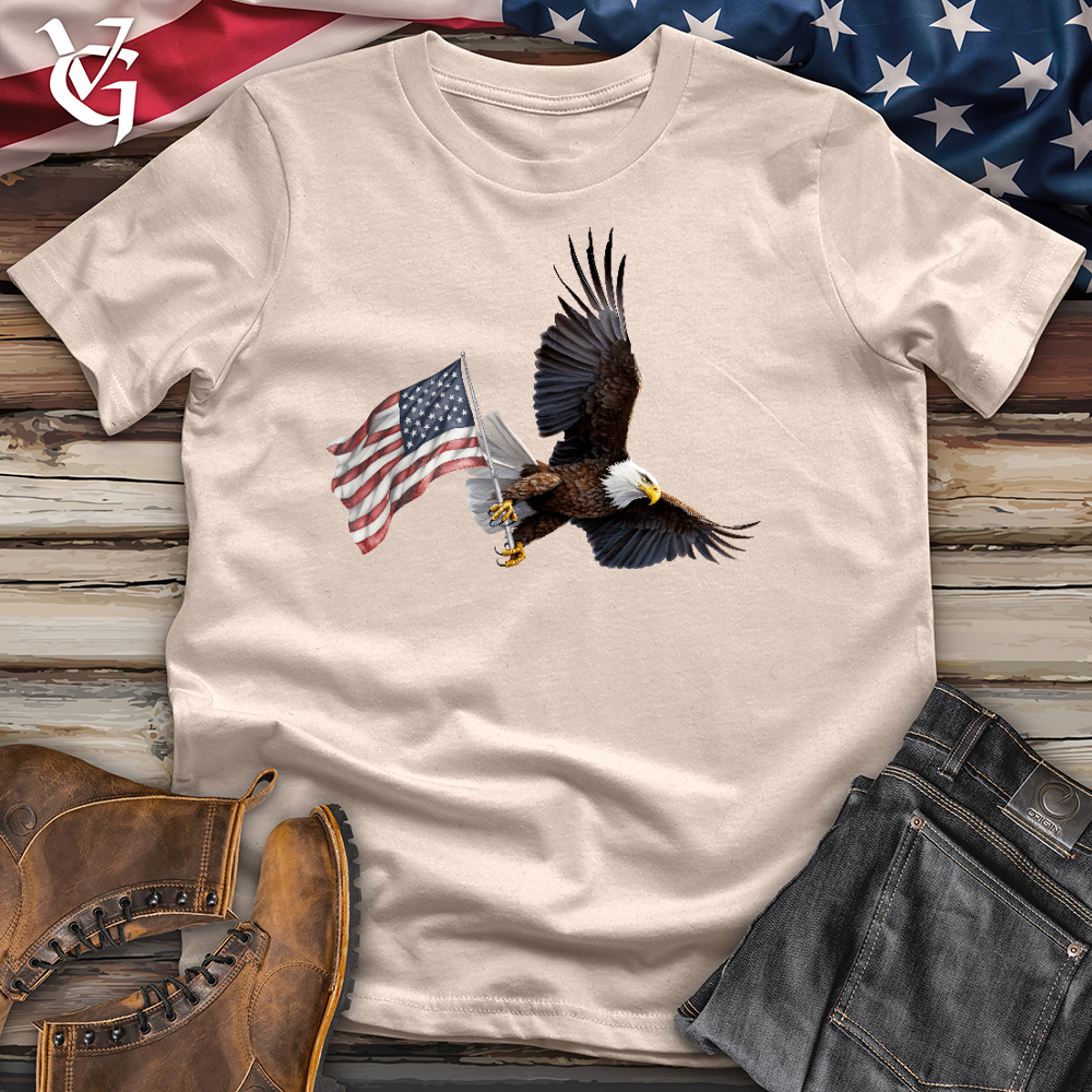 Viking Goods Freedom Eagle Cotton Tee Tan / L