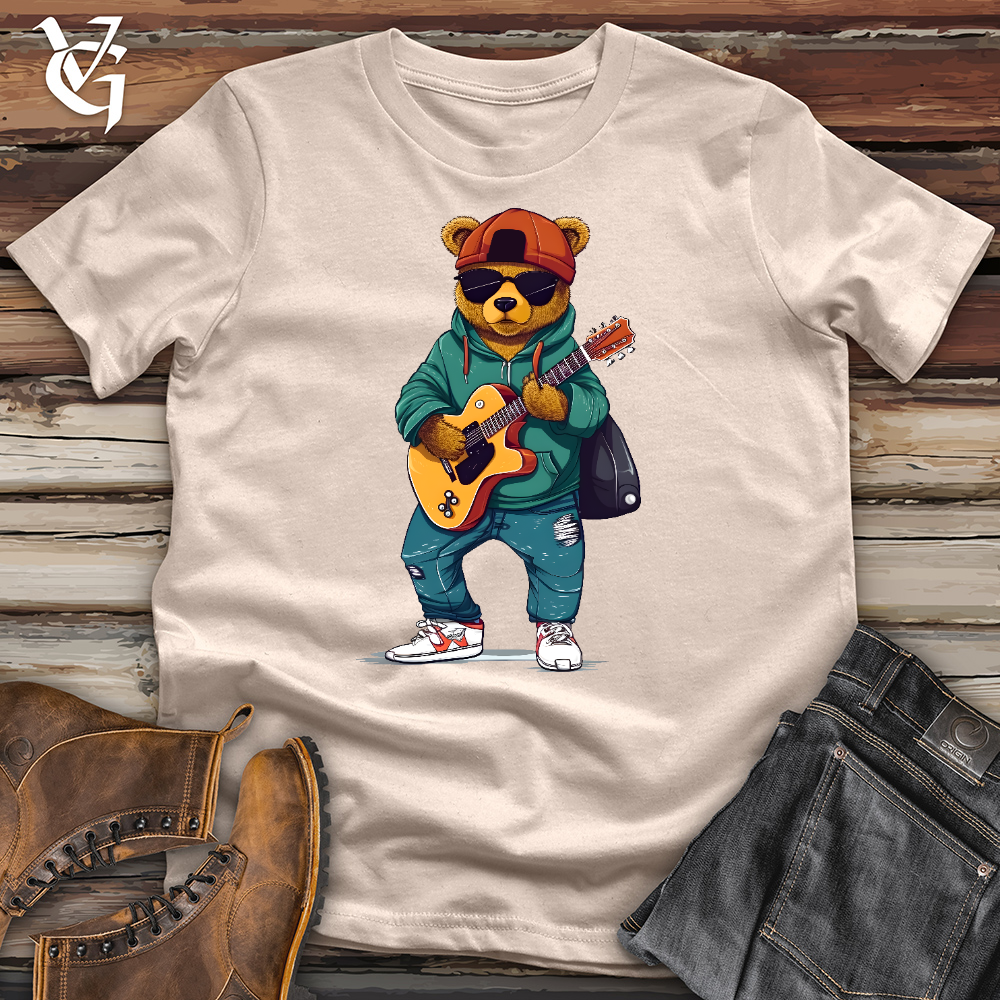 Viking Goods Kool Kid Bear Cotton Tee Tan / L