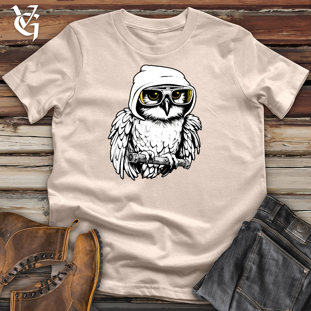 Viking Goods Owl Shredder Cotton Tee Tan / L