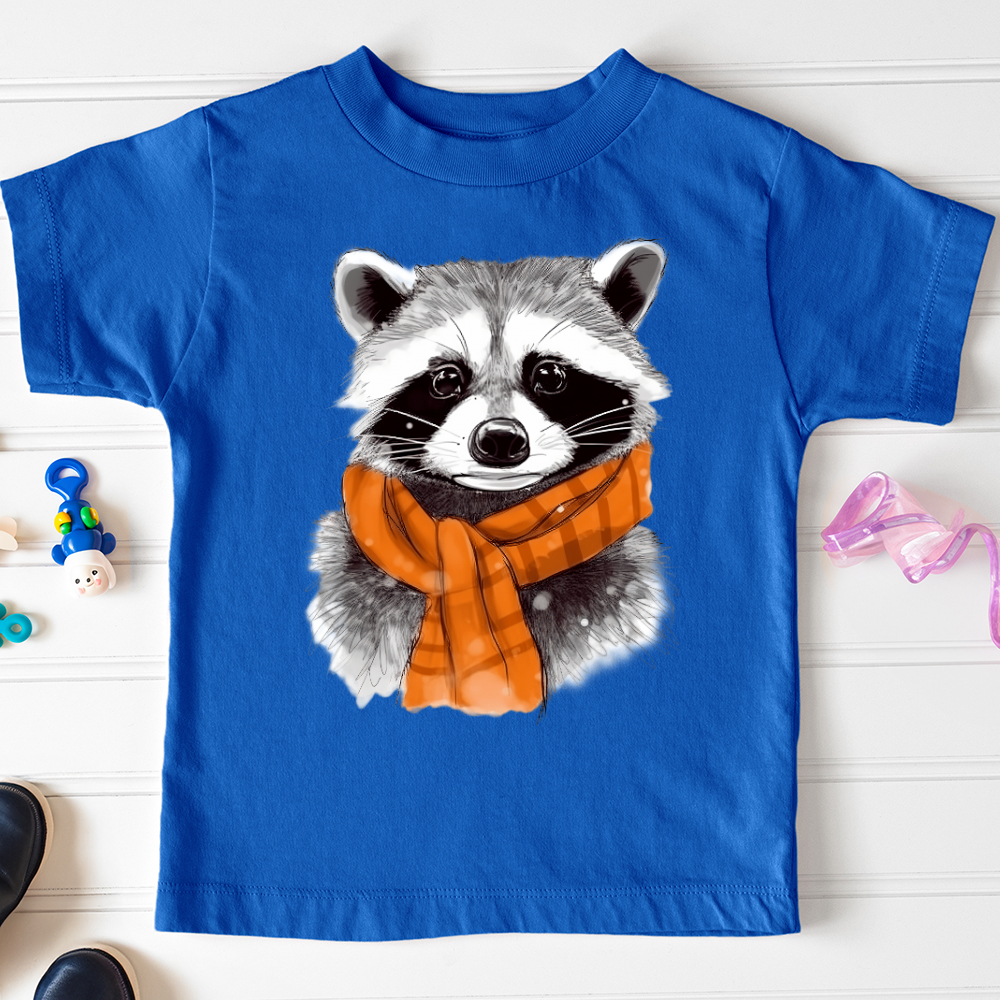 Viking Goods Raccoon Chief Toddler Tee True Royal / 2T