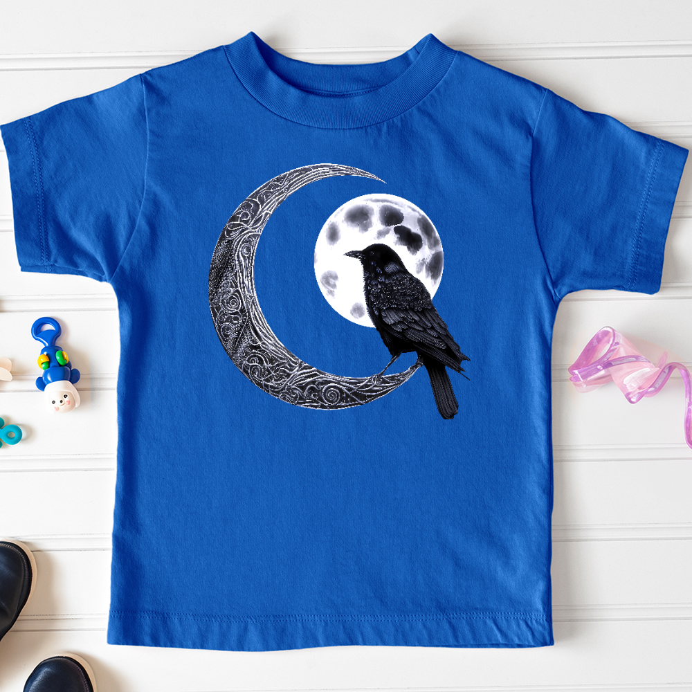 Viking Goods Raven & Moon Negotiations Toddler Tee True Royal / 2T