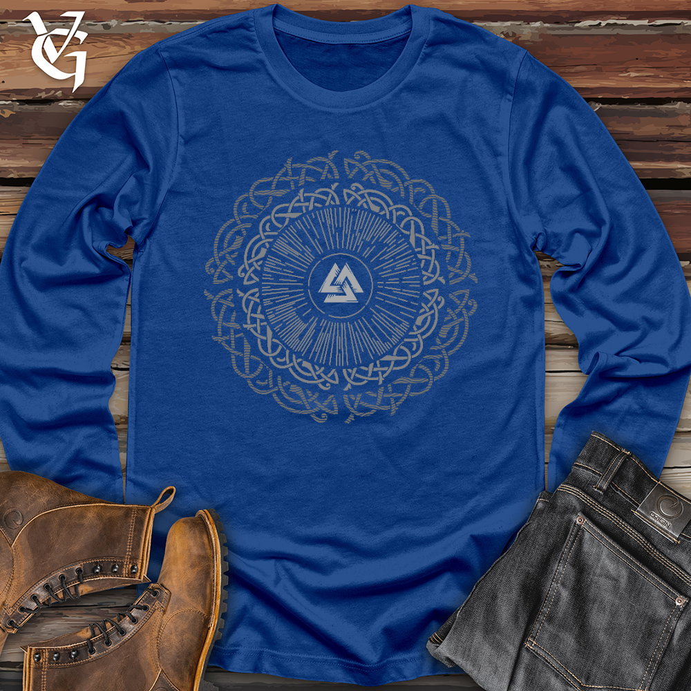 Viking Goods Ancient Round Celtic Long Sleeve True Royal / L