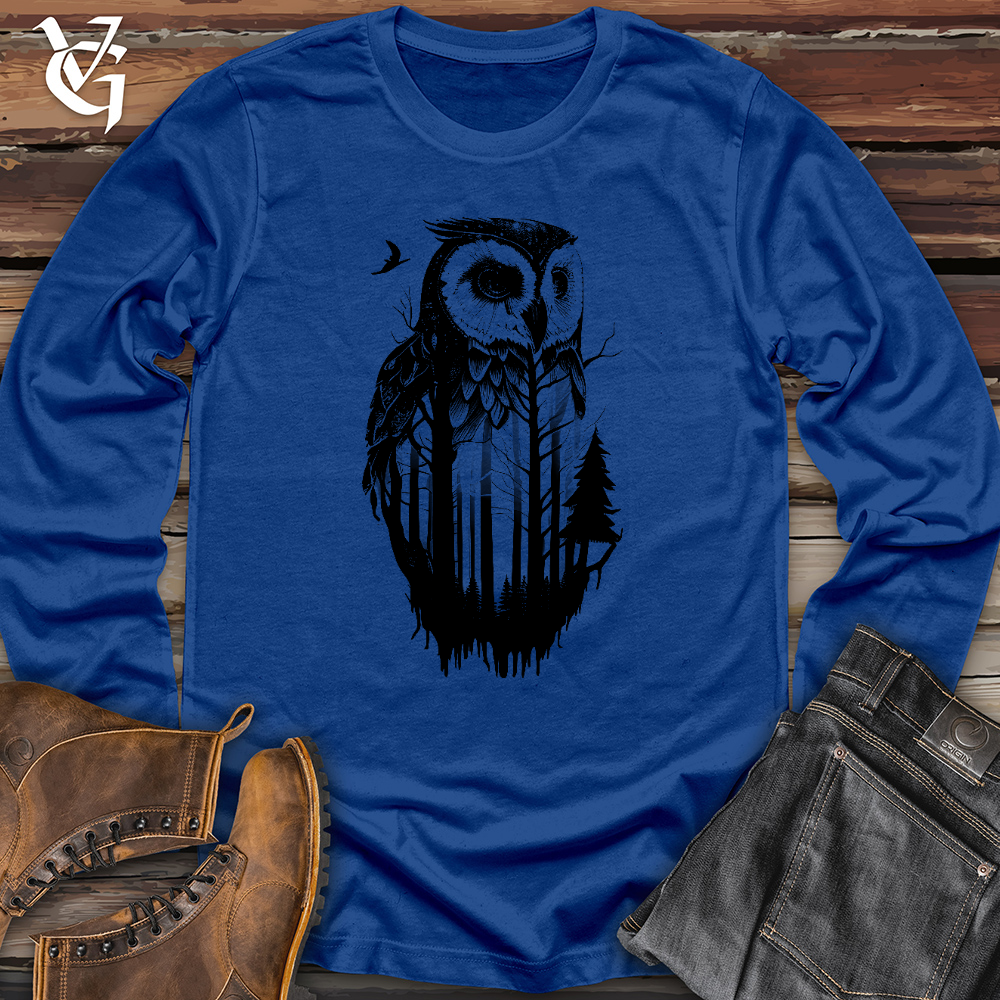 Viking Goods Owl Soul Long Sleeve True Royal / L