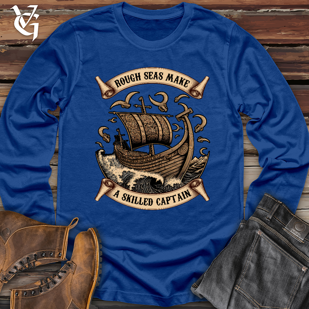 Viking Goods Rough Seas Long Sleeve True Royal / L