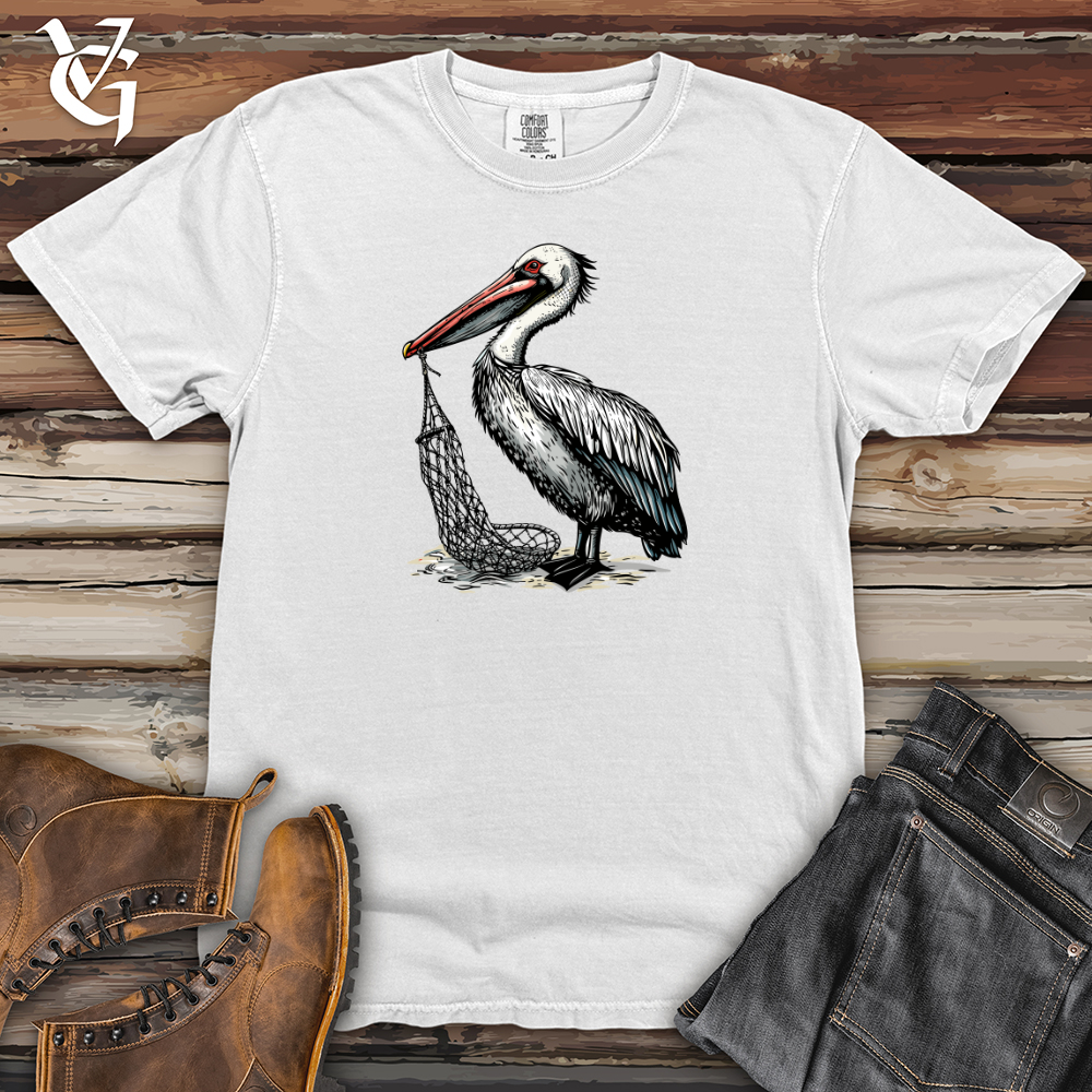 Viking Goods Pelican Fisher's Pride Heavy Cotton Comfort Colors Tee White / L