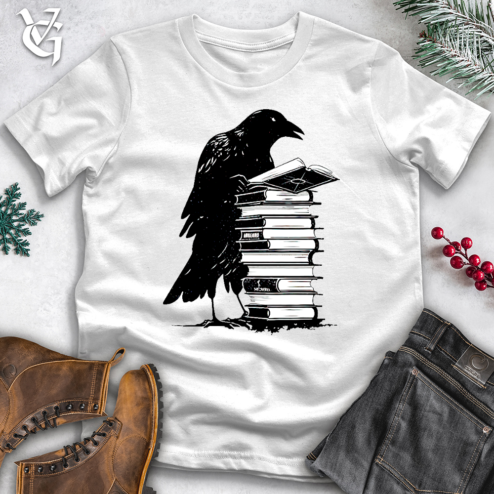 Viking Goods Raven Homework Cotton Tee White / L