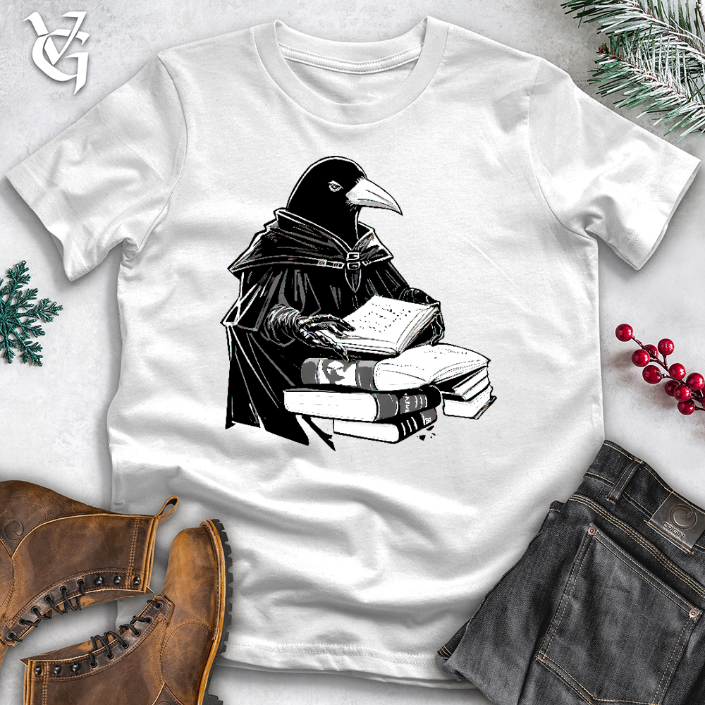 Viking Goods Raven Overlord Cotton Tee White / L