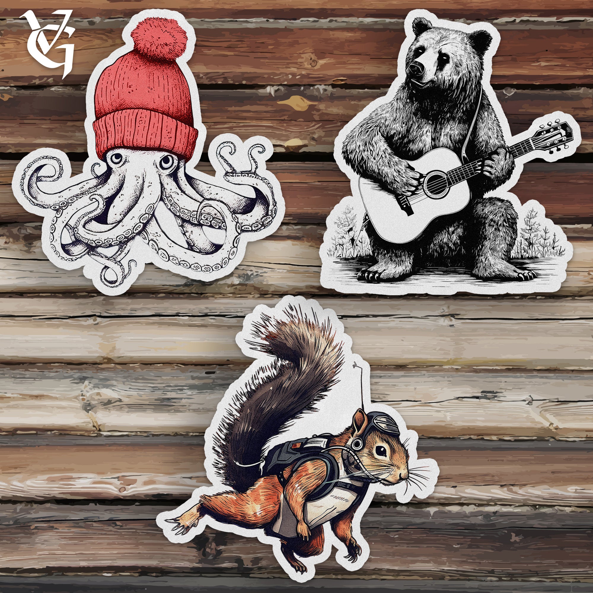 Unearthing the Allure of Artistic Adornments: Dive into the World of Viking Goods Sticker Packs