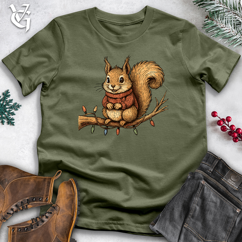 Christmas Squirrel Softstyle Tee