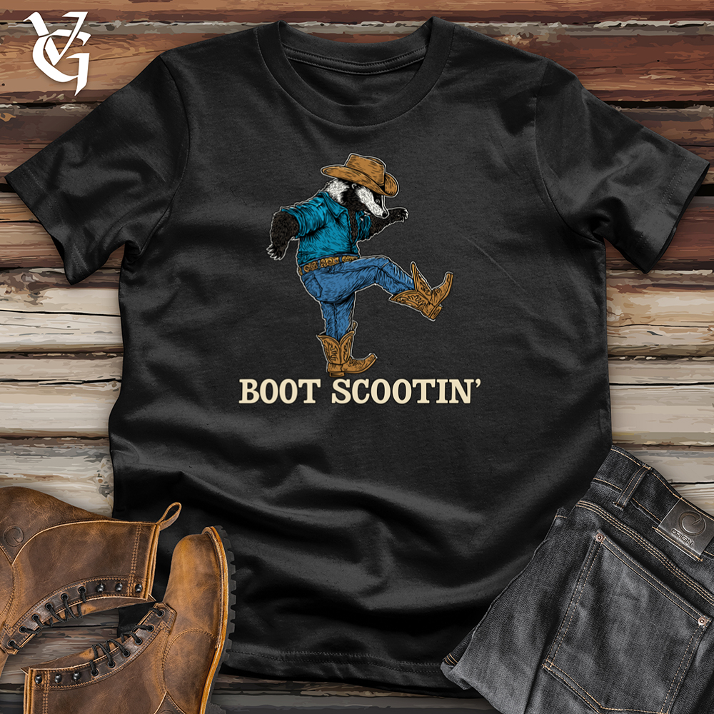 Boot Scootin Badger Softstyle Tee