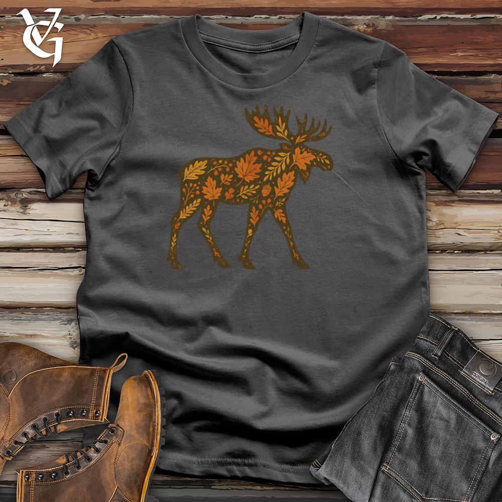 Autumn Pattern Moose Tee