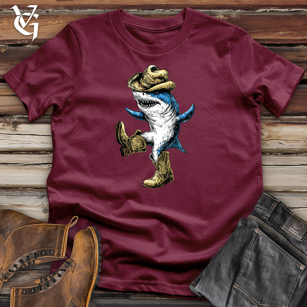 Line Dancing Shark Softstyle Tee
