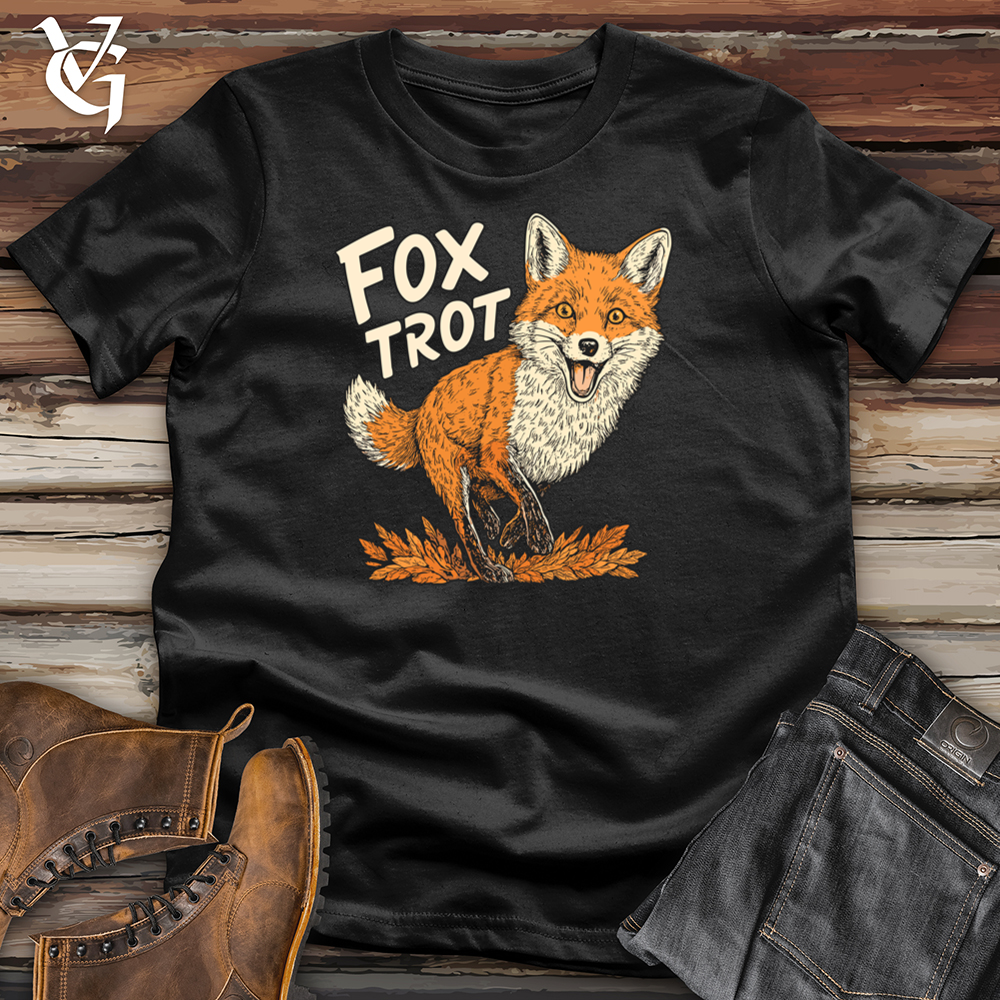 Fall Fox Trot Softstyle Tee