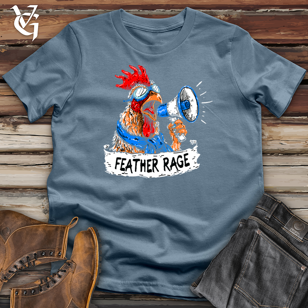 Chicken Feather Rage Softstyle Tee