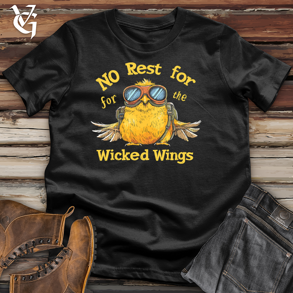 No Rest for the Wicked Wings Softstyle Tee
