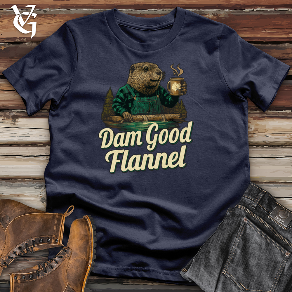 Dam Good Flannel Softstyle Tee