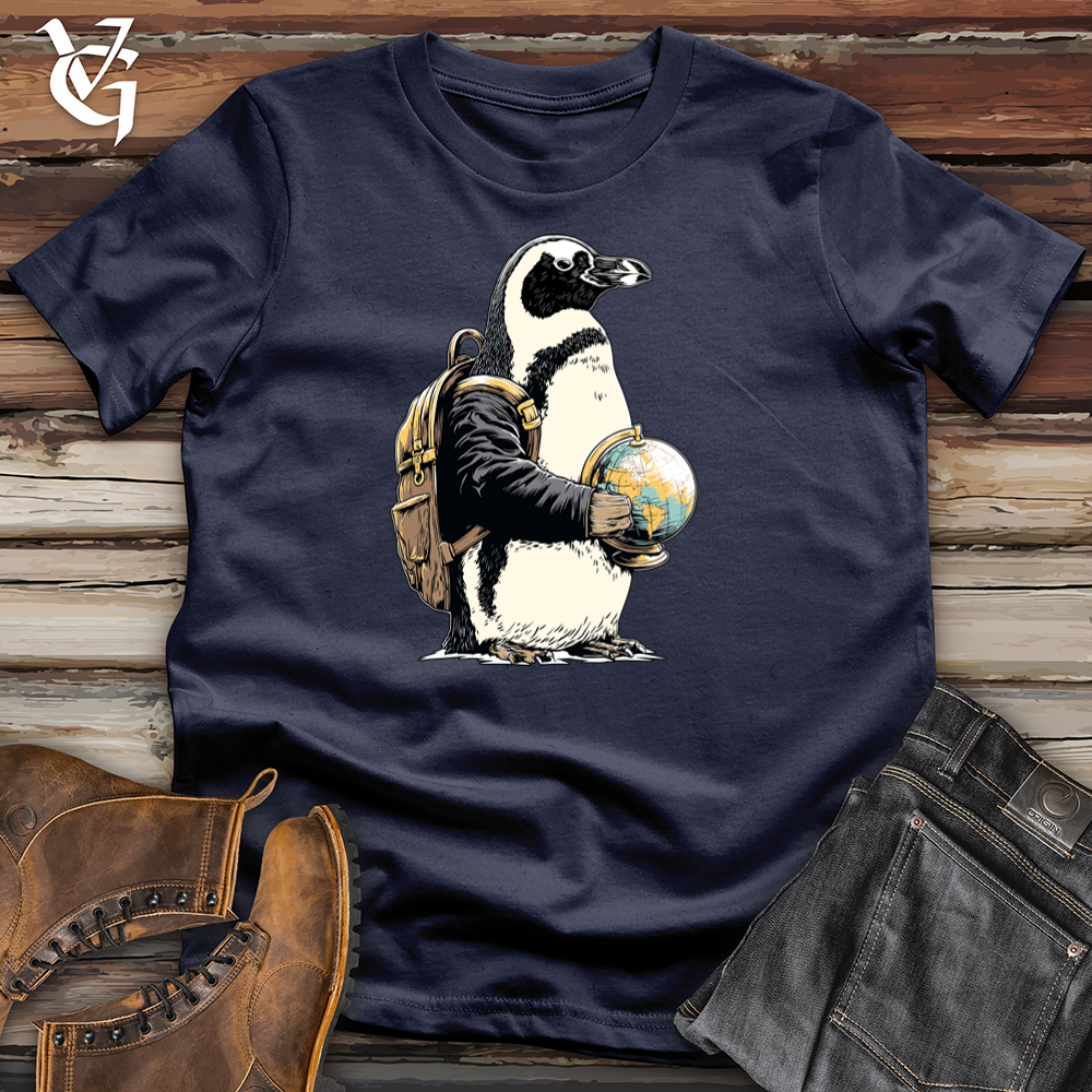 World Traveling Penguin Softstyle Tee