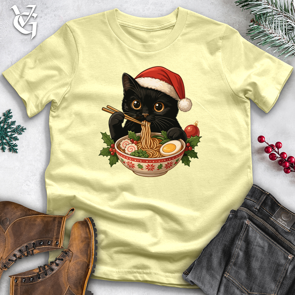 Holiday Ramen Cat Softstyle Tee