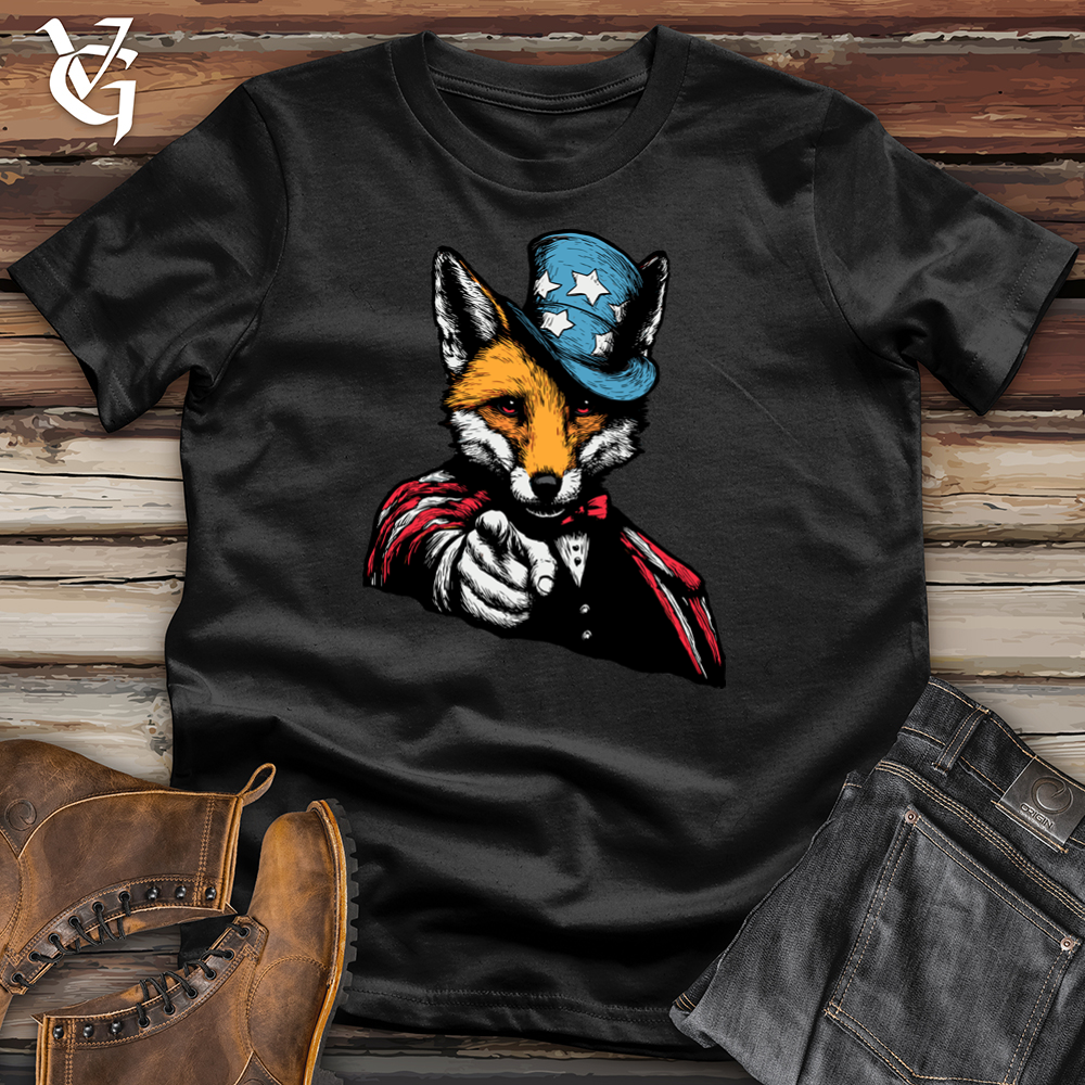 Patriotic Fox Softstyle Tee