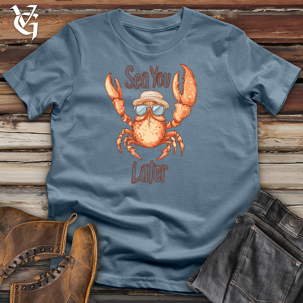 Sea You Later Crab Softstyle Tee