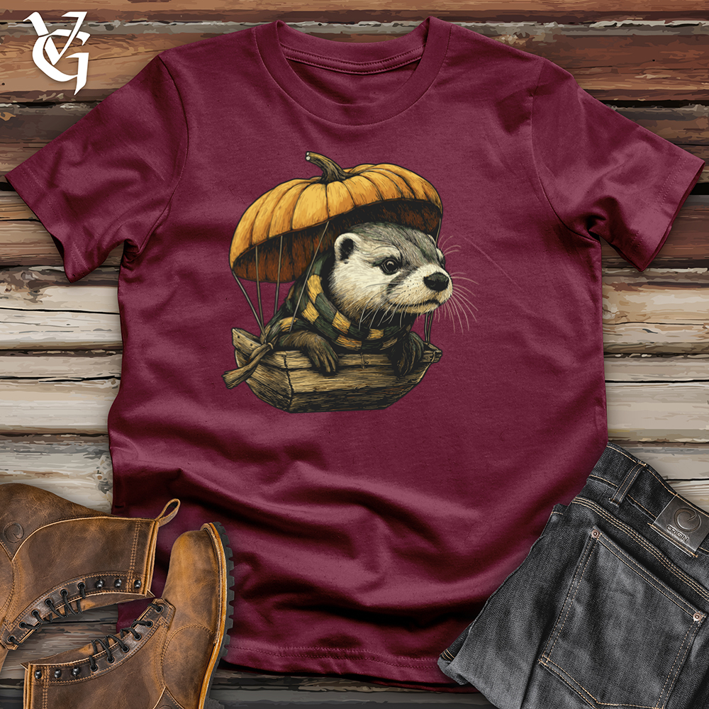 Otter Pumpkin Parachute Softstyle Tee