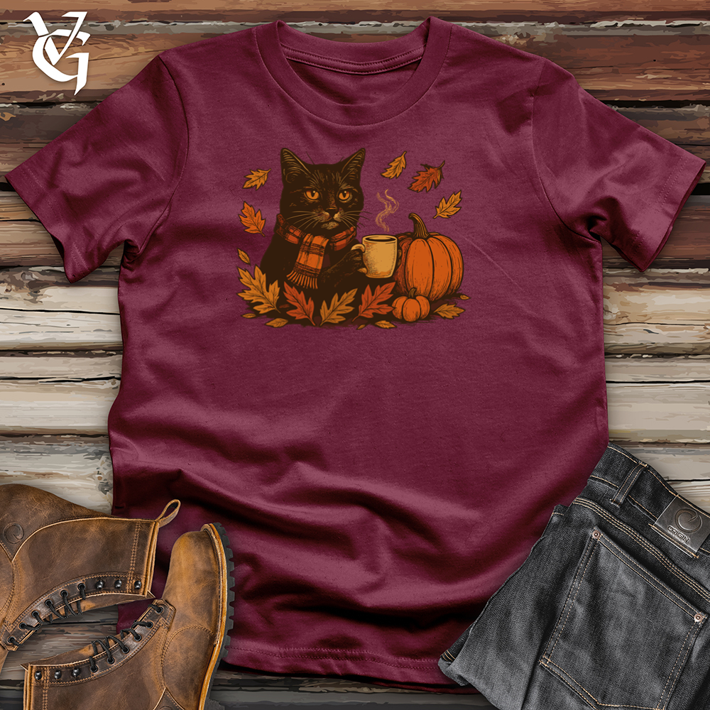 Black Cat Fall Tee