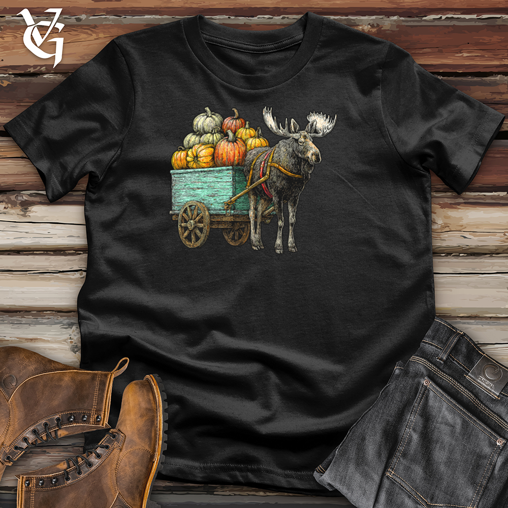 Moose Pumpkin Delivery Tee