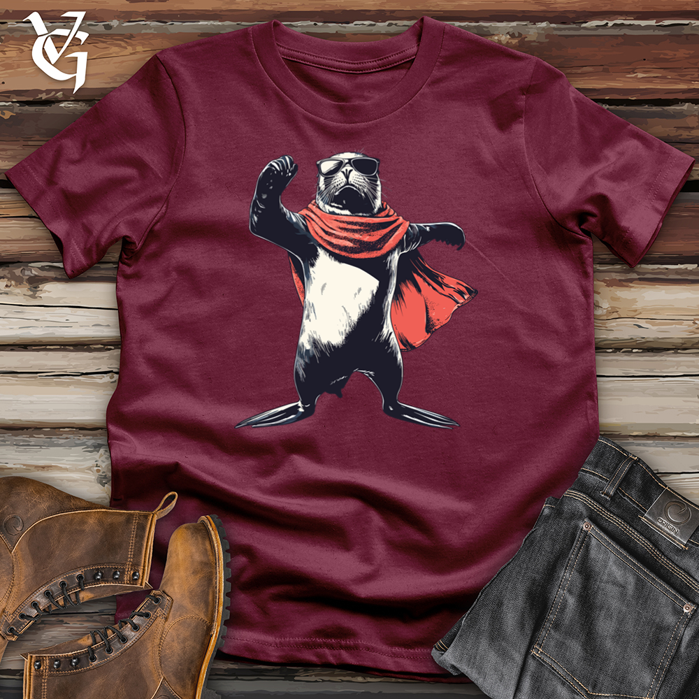 Sea Lion Super Hero Softstyle Tee