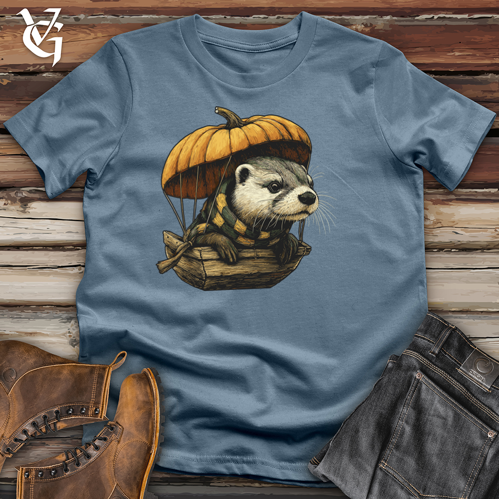 Otter Pumpkin Parachute Softstyle Tee