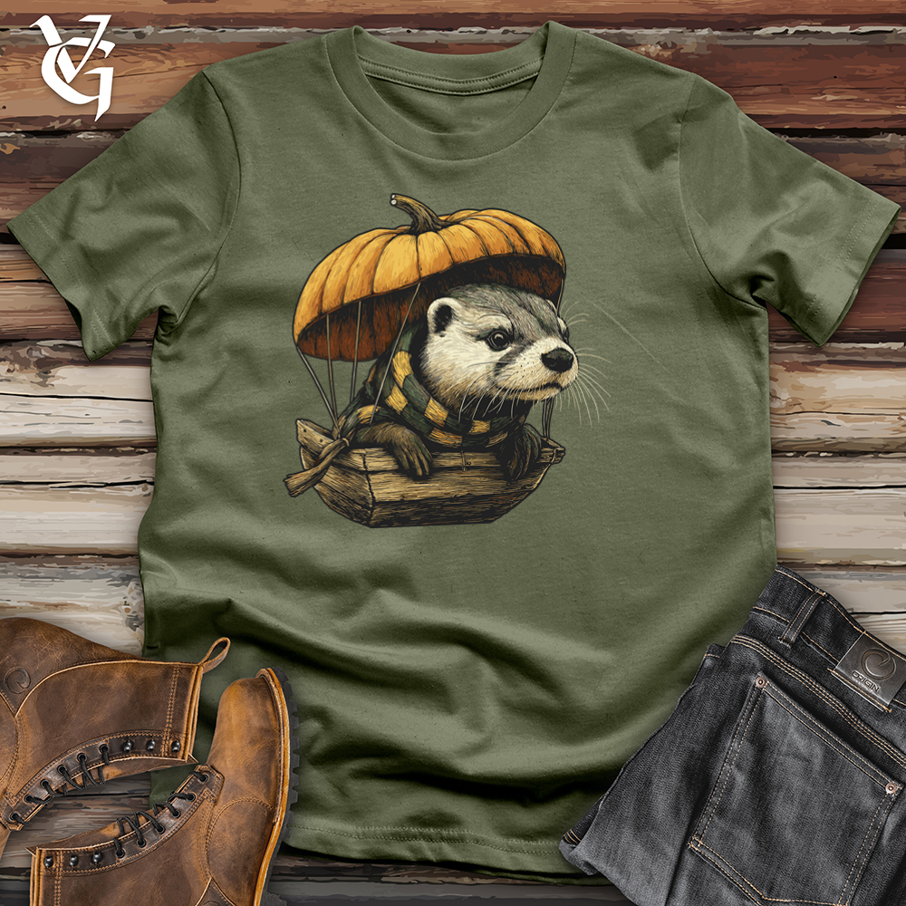 Otter Pumpkin Parachute Softstyle Tee