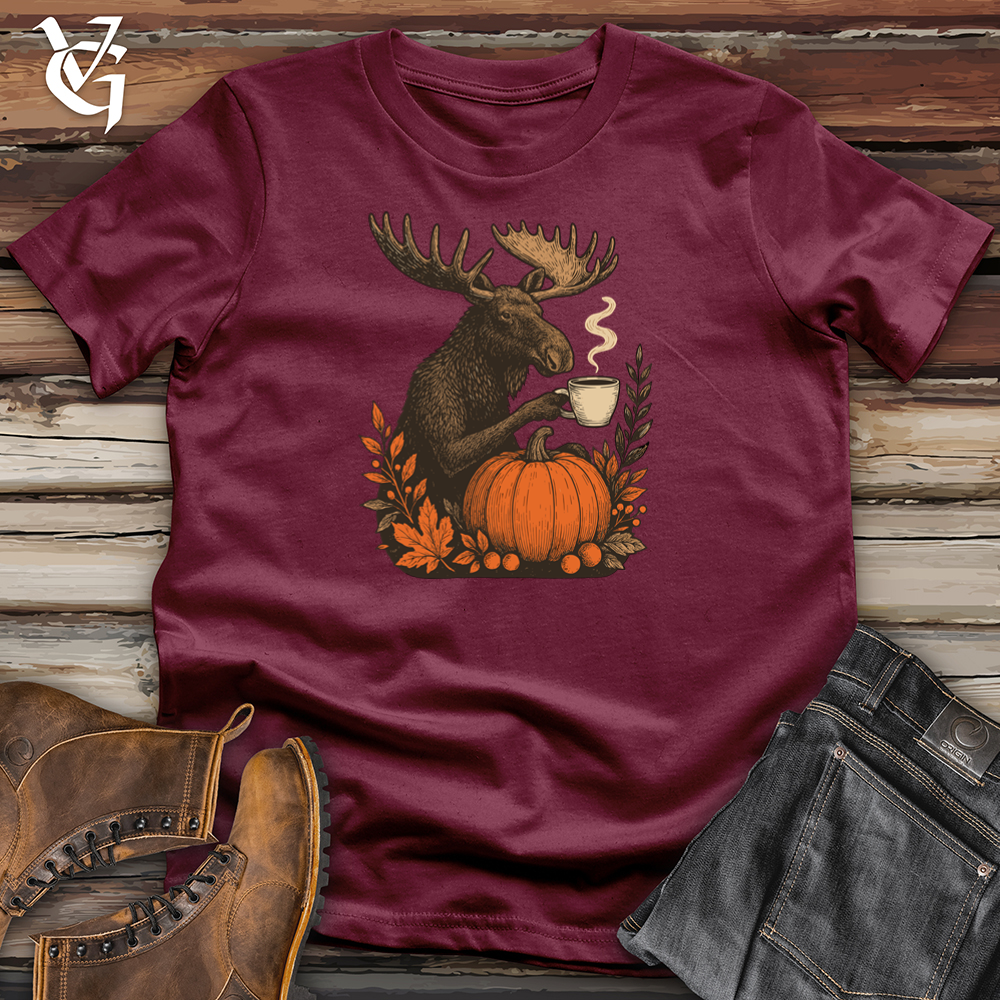 Pumpkin Harvest Moose Softstyle Tee