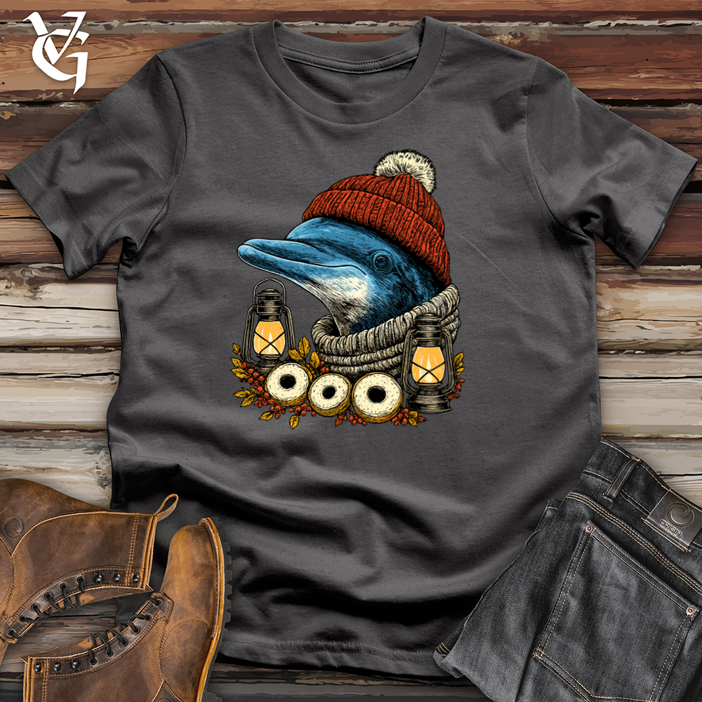 Autumn Dolphin Softstyle Tee